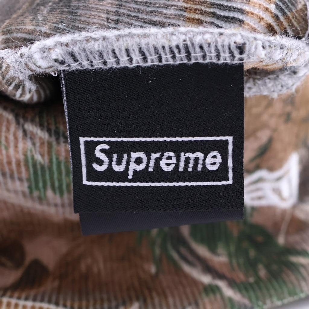SUPREME(シュプリーム) 23AW ×New Era Box Logo Beanie ニューエラ リアルツリーカモ ボックスロゴ ビーニー ニット 帽子 カーキ