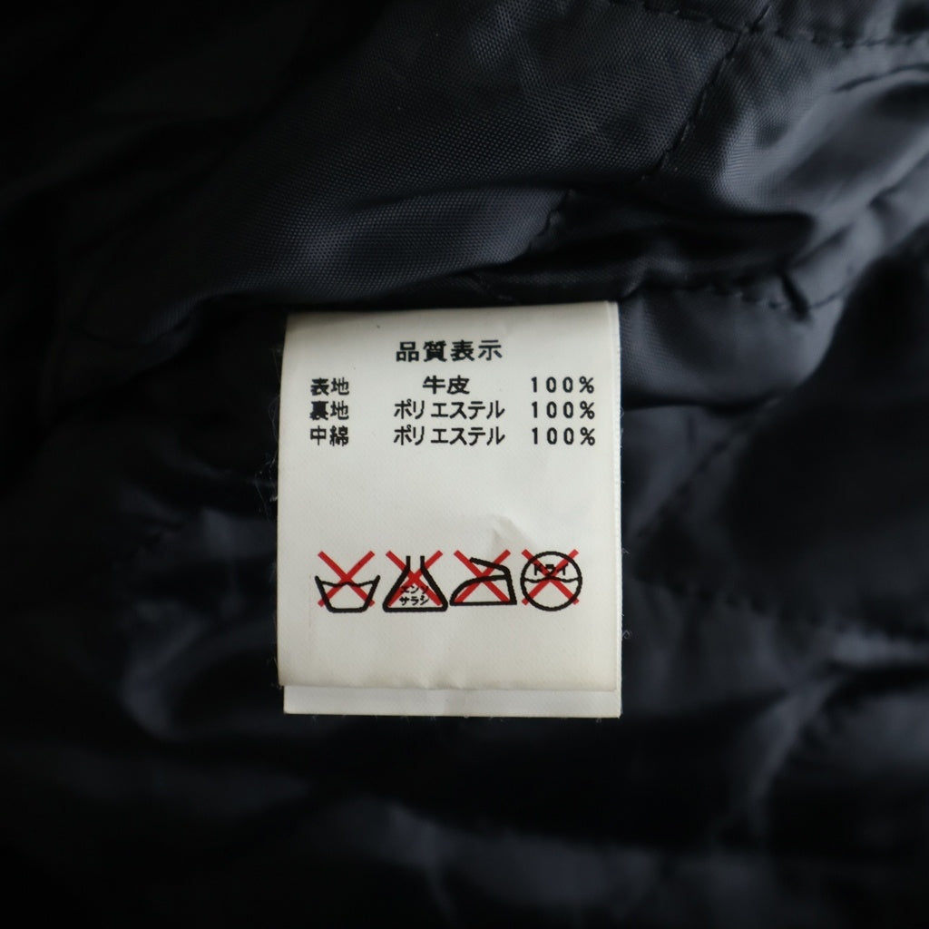 JOHNBULL(ジョンブル) Double Rider Jacket 鮫肌加工 ダブルライダース ブラック