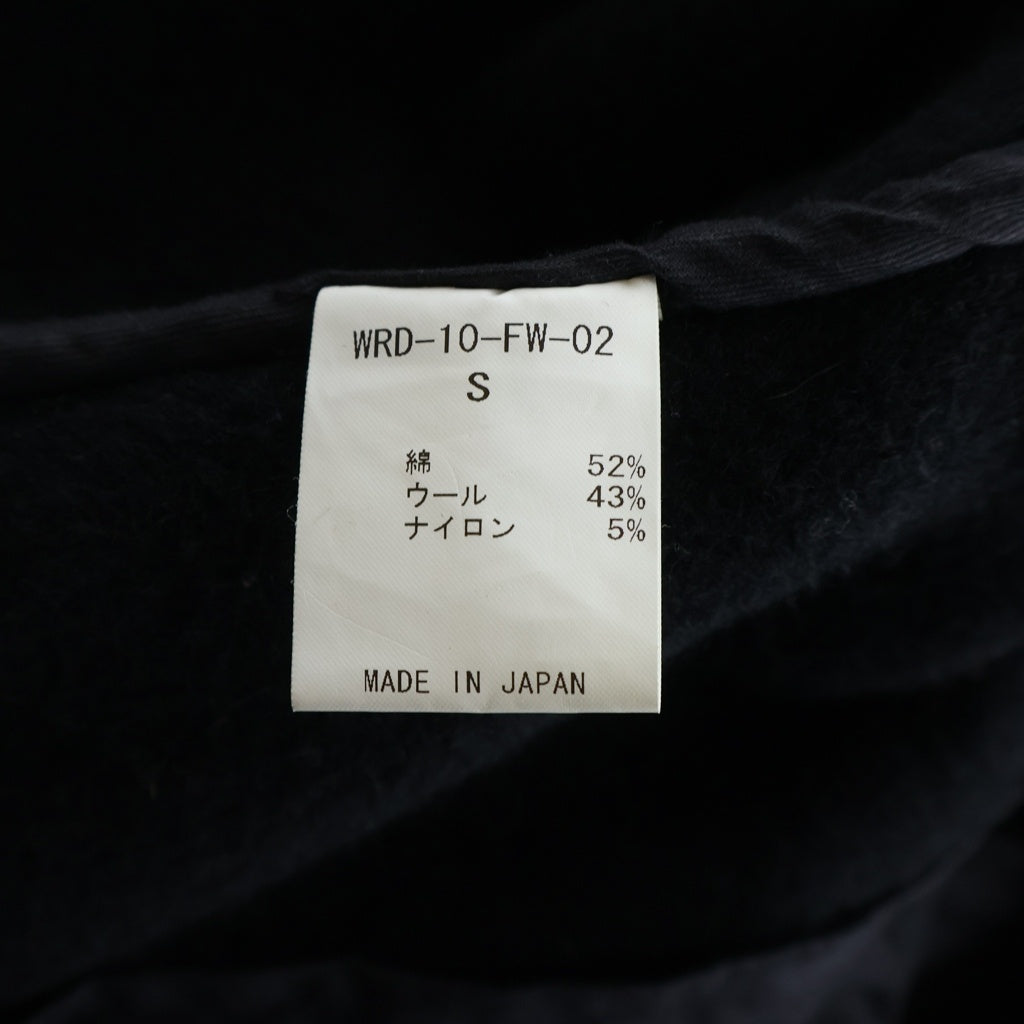 weirdo(ウィアード) 10AW TALONジップ ウール混 ビーチクロスジャケット グレー WRD-10-FW-02