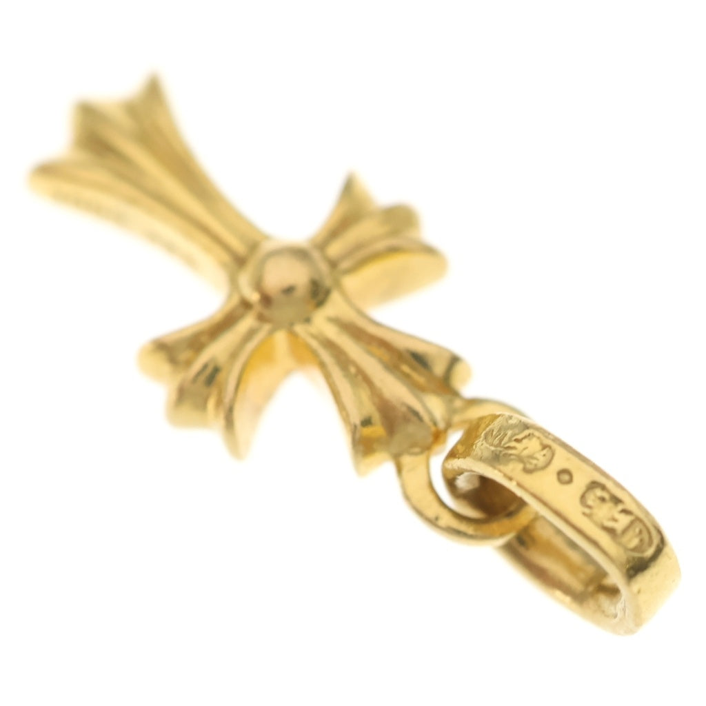 CHROME HEARTS(クロムハーツ) 22K CRS BBYFAT P/DIA ベイビーファットクロス PAVEダイヤ ペンダントトップ ゴールド BCA035
