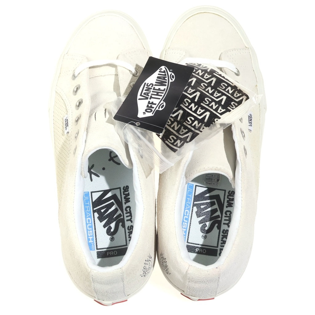 VANS(ヴァンズ) 2016 × Slam City Todd Swank Lampin Pro スラム・シティ トッド・スワンク ランピン プロ スエード ローカットスニーカー ホワイト US9.5/27.5cm VN0A38JONF7