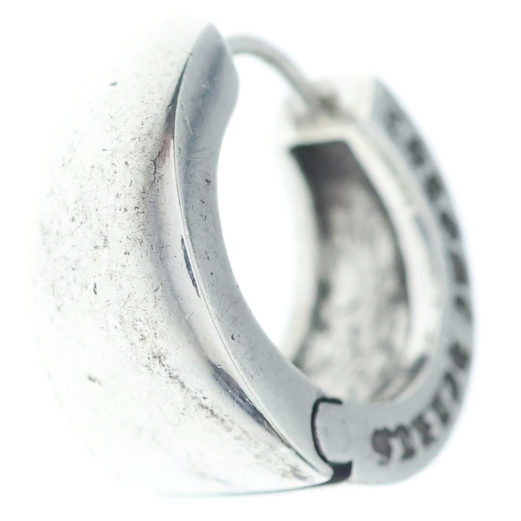 CHROME HEARTS(クロムハーツ) NARROW V-CHX R ナローVバンド CHプラス フープピアス シルバー