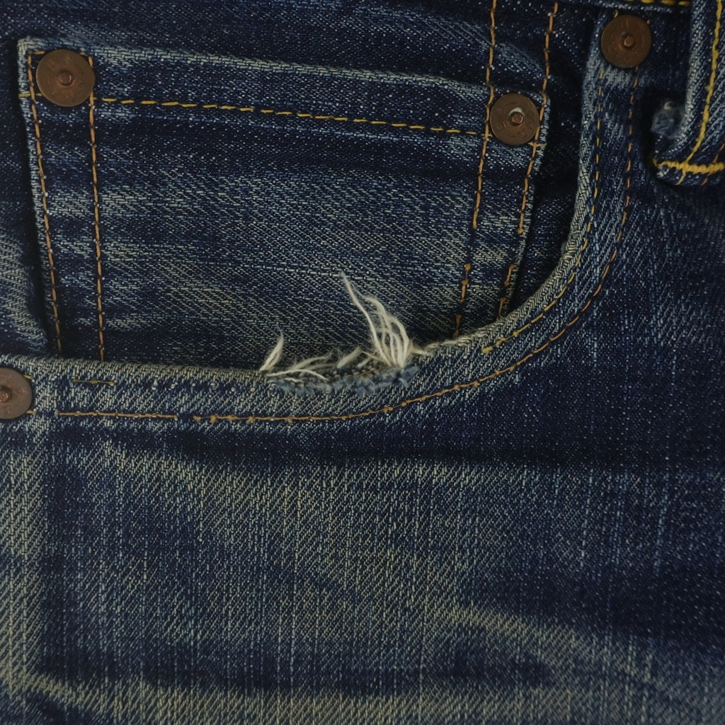 EVISU(エビス) No.2 カモメ 刺繍 赤耳 セルビッチ デニムパンツ