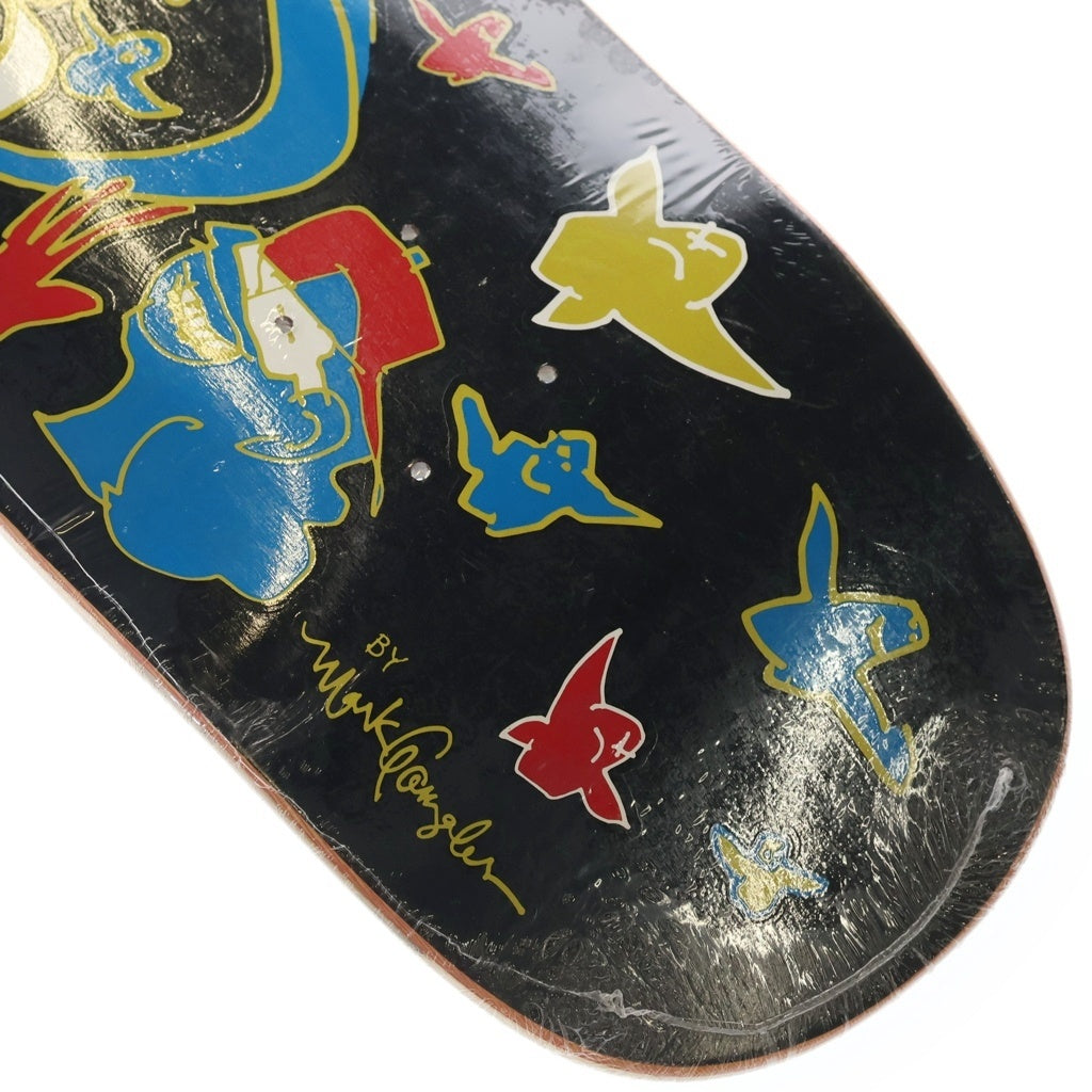 MARK GONZALES(マークゴンザレス) × Real Skateboards Roll 4 Rob Skateboards Deck リアルスケートボード ロールフォーロブ スケートボード デッキ ブラック/マルチ
