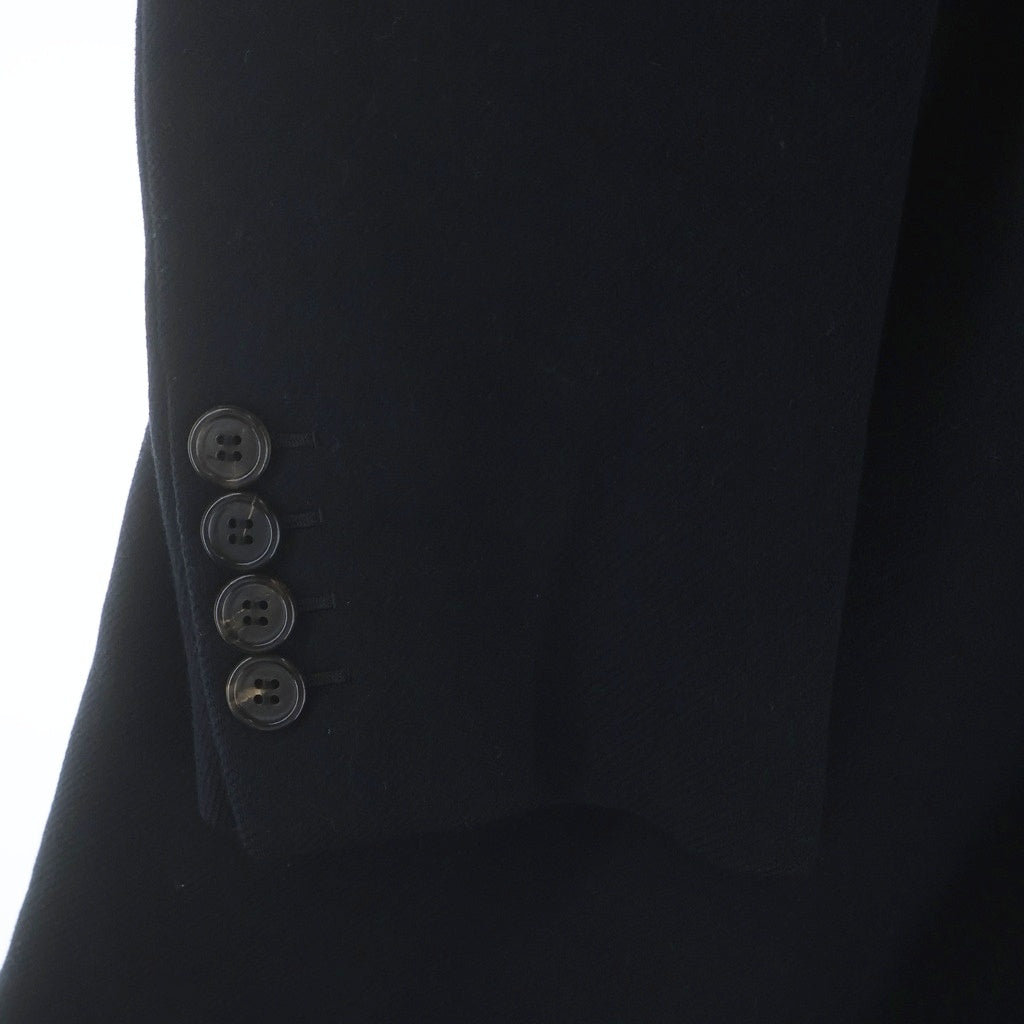 PRADA(プラダ) Wool Chesterfield Coat ウールチェスターコート ブラック PT8084
