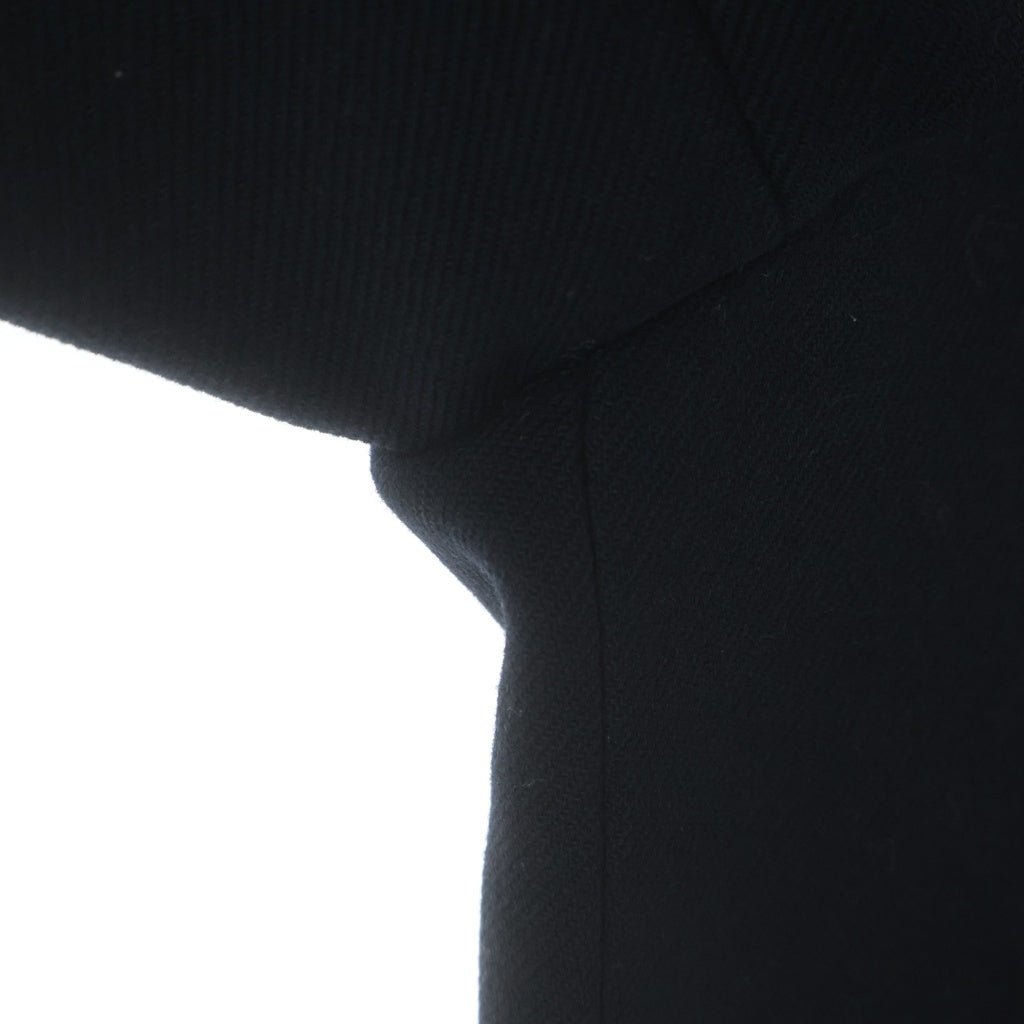 PRADA(プラダ) Wool Chesterfield Coat ウールチェスターコート ブラック PT8084