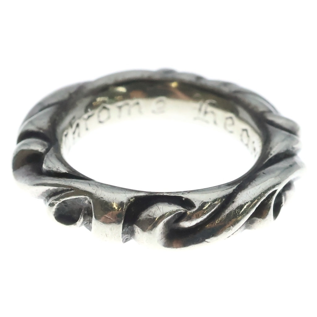 CHROME HEARTS(クロムハーツ) SCRL BAND スクロールバンド リング シルバー BCA351 レディース