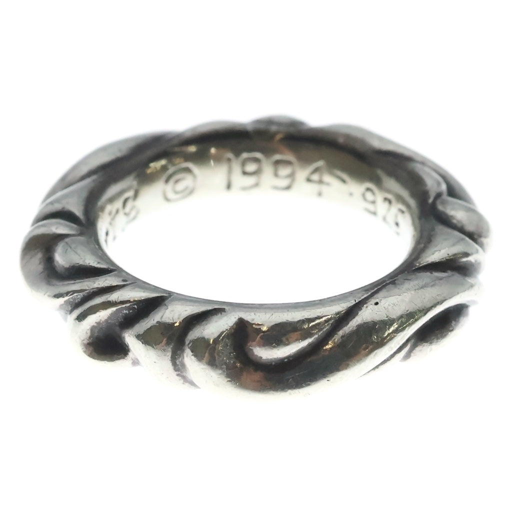 CHROME HEARTS(クロムハーツ) SCRL BAND スクロールバンド リング シルバー BCA351 レディース