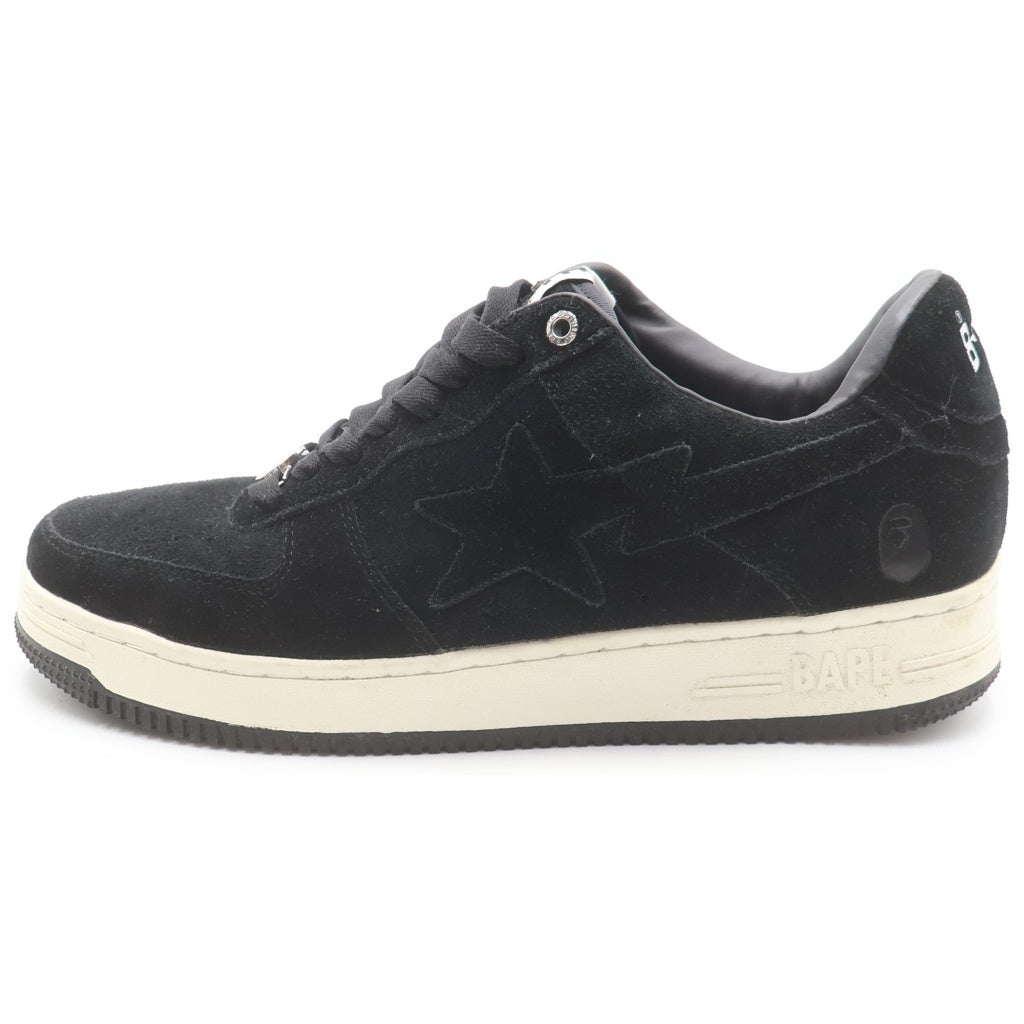 A BATHING APE(アベイシングエイプ) BAPE STA SUEDE ベイプスター スエードレザー ローカットスニーカー ブラック US11/29cm 0ZXSH191004MH