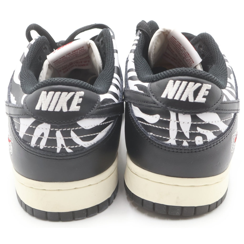 NIKE SB(ナイキエスビー) ×QUARTER SNACKS DUNK LOW ZEBRA CAKE クウォータースナックス ダンク ゼブラケーキ ローカットスニーカー ブラック/ホワイト US11/29cm DM3510-001
