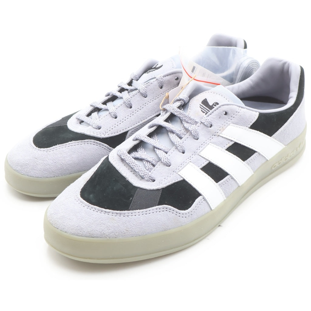 adidas(アディダス) ×Mark Gonzales ALOHA SUPER マークゴンザレス アロハ スーパー スエードレザー ローカットスニーカー ブラック/パープル US11/29cm FY0447