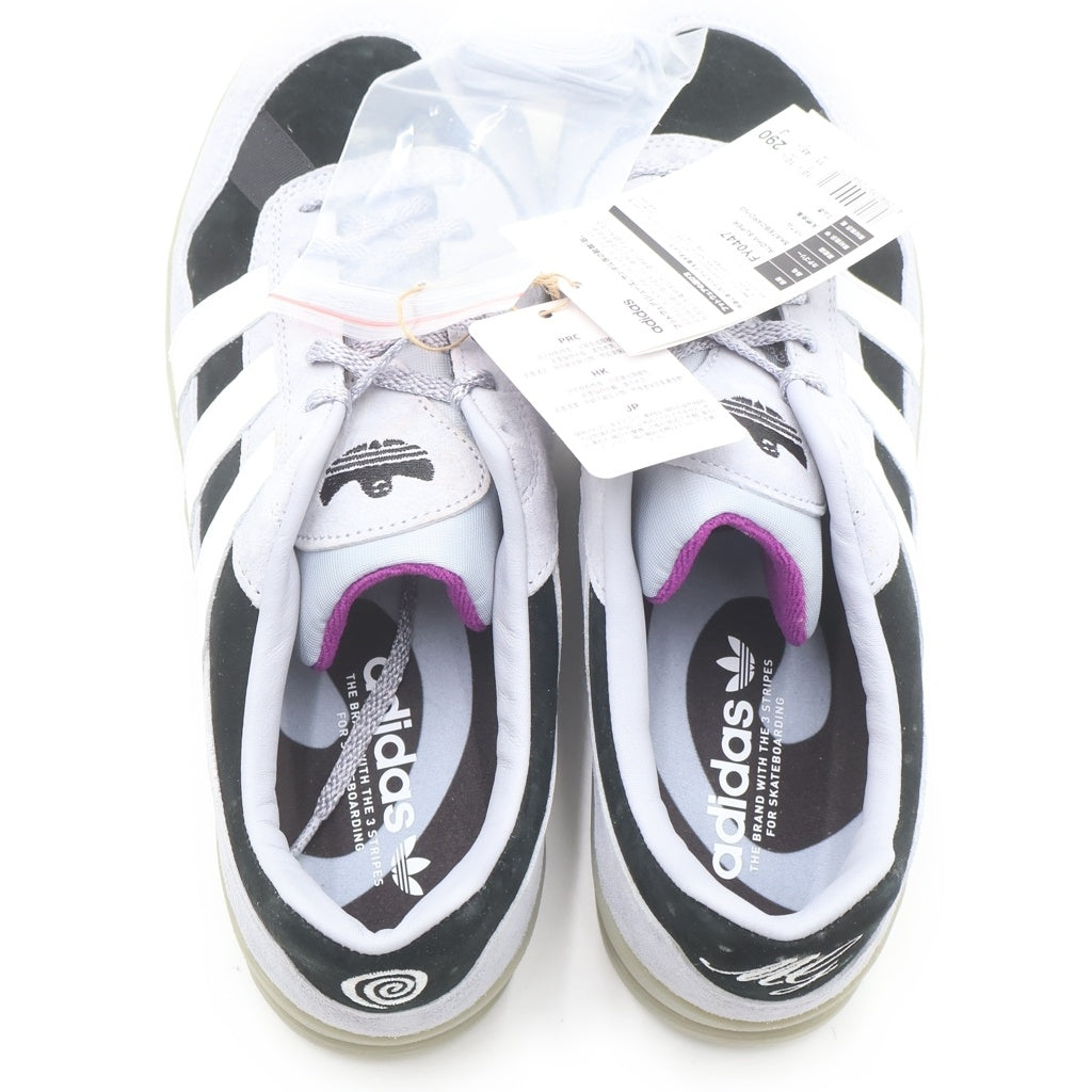 adidas(アディダス) ×Mark Gonzales ALOHA SUPER マークゴンザレス アロハ スーパー スエードレザー ローカットスニーカー ブラック/パープル US11/29cm FY0447