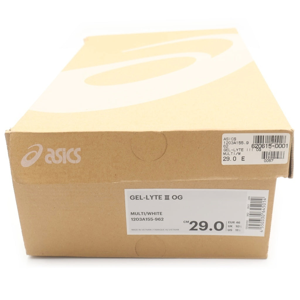 ASICS(アシックス) GEL-LYTE III OG ゲルライト3 OG パステル タイダイ ローカットスニーカー マルチ US11.5/29cm 1203A155-962