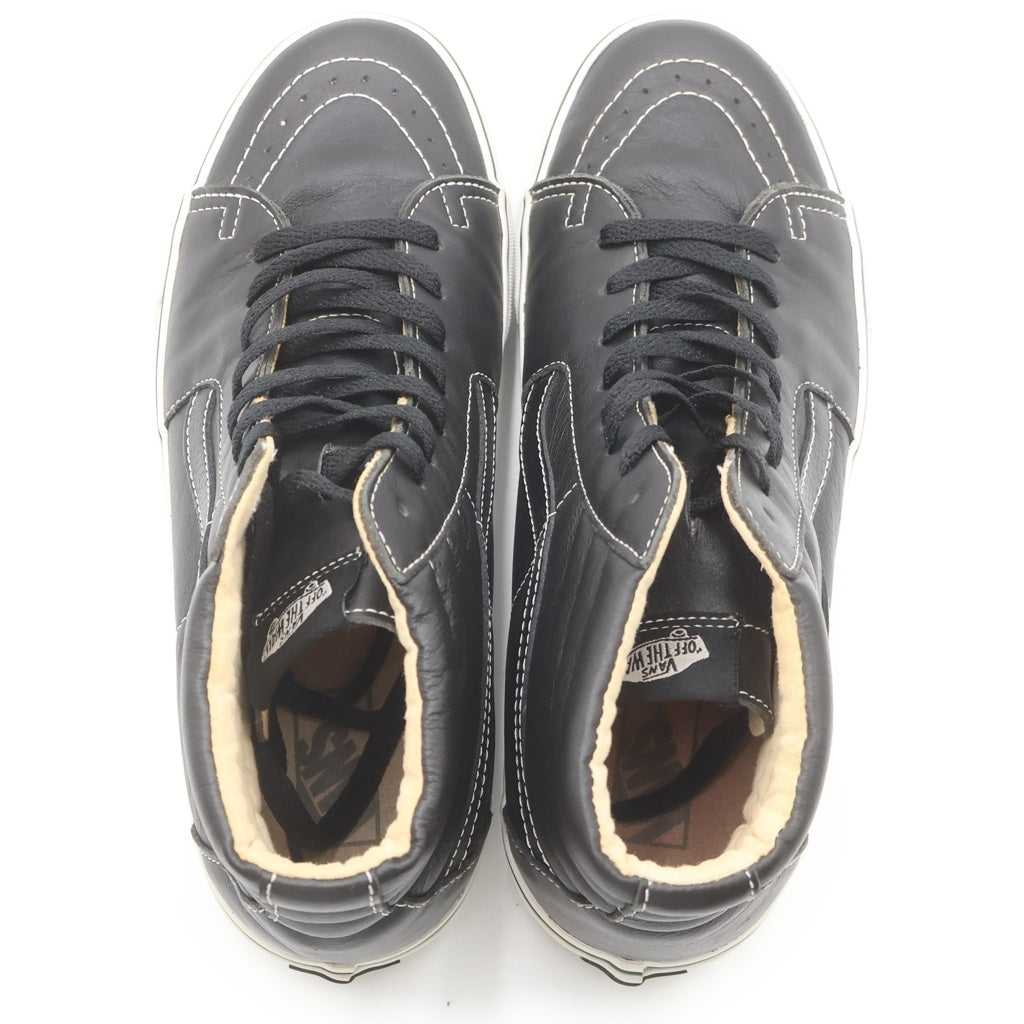 VANS(ヴァンズ) 00s SK8-HI スケートハイ オールレザー ハイカットスニーカー ブラック US9.5/27.5cm 50146740