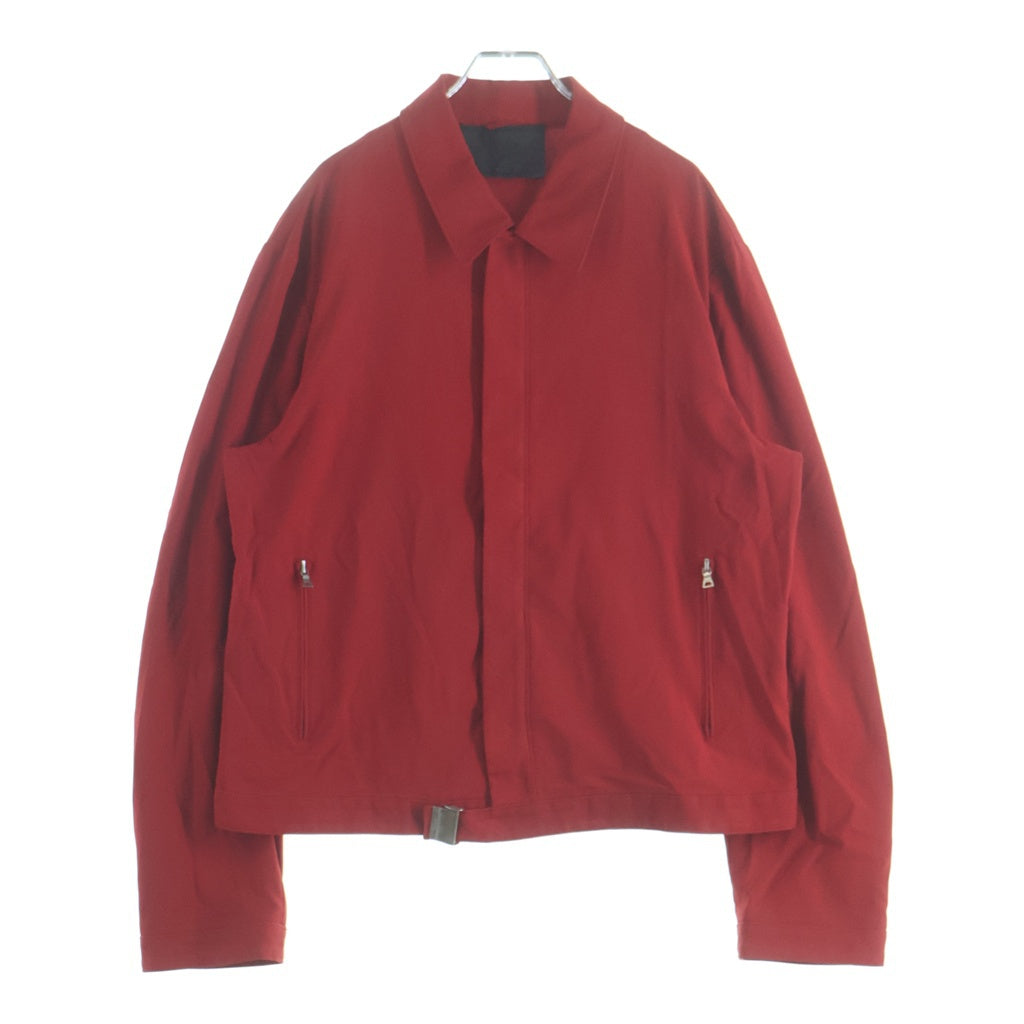 PRADA(プラダ) ジッパー ナイロン スウィングトップ レッド 98339