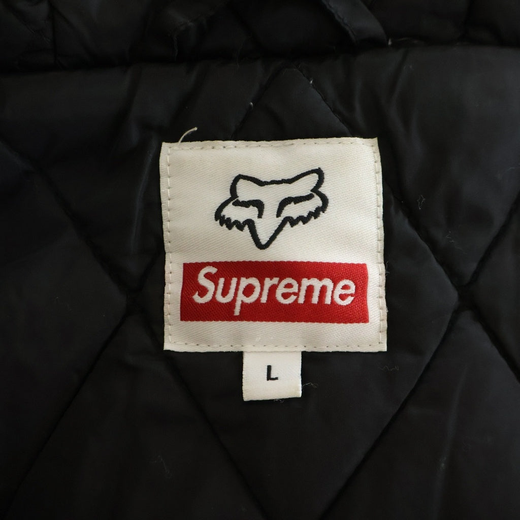 SUPREME(シュプリーム) 19AW ×Fox Racing ×Honda Puffy Zip Up Jacket フォックスレーシング ホンダ パフィー ジップアップ ジャケット