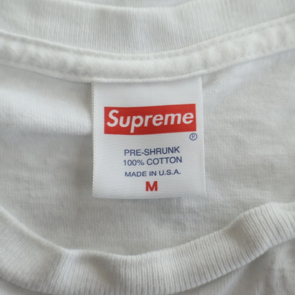 SUPREME(シュプリーム) 23AW Box Logo Tee Camo カモフラージュ 迷彩 ボックスロゴ クルーネック 半袖Tシャツ カットソー ホワイト