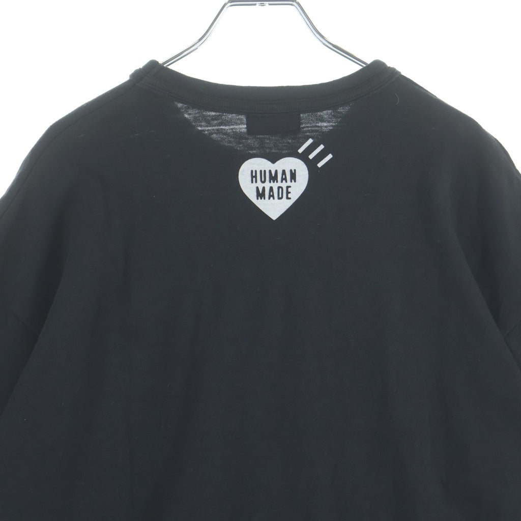 HUMAN MADE(ヒューマンメイド) Horse Graphic Tee うま グラフィック クルーネック 半袖Tシャツカットソー ブラック