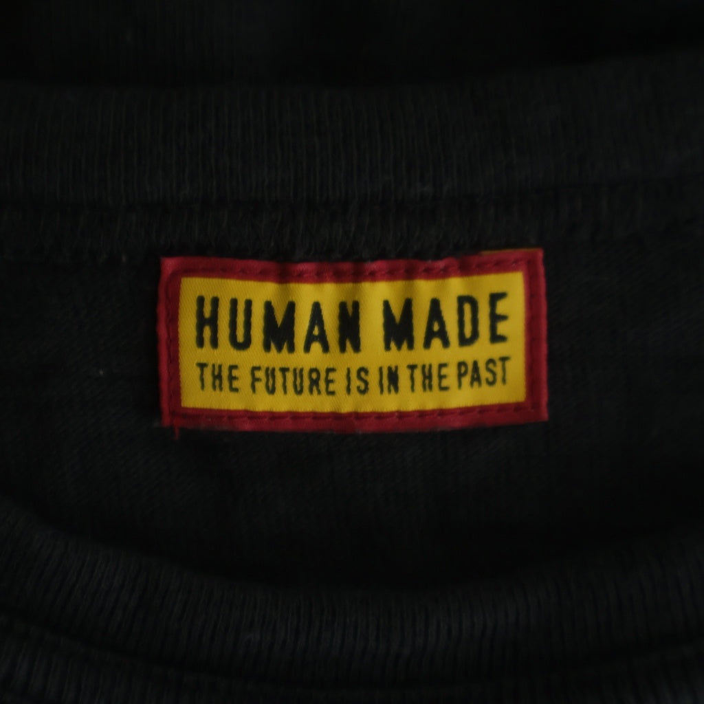HUMAN MADE(ヒューマンメイド) Horse Graphic Tee うま グラフィック クルーネック 半袖Tシャツカットソー ブラック