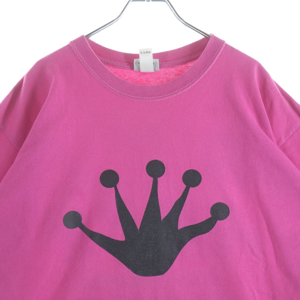 NO BRAND(ノーブランド) 【TAR トーキョーエアランナー】00s 2002 × KAGAMI STAR ARTS TEE カガミ スターアーツ 記念 グラフィックプリント クルーネック 半袖Tシャツ