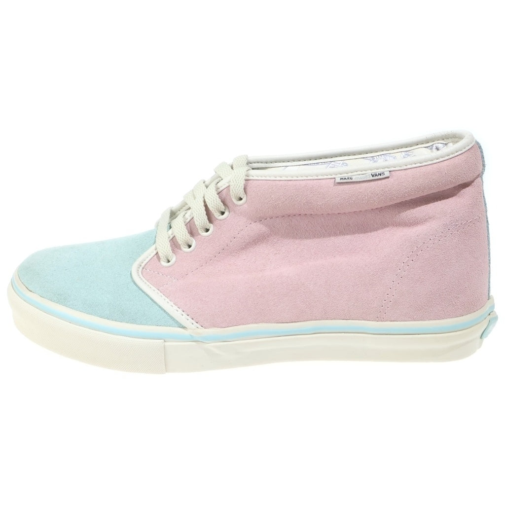 VANS(ヴァンズ) × MARC JACOBS CHUKKA BOOT マークジェイコブス チャッカ ブーツ スエード パステルカラー ミッドカットスニーカー ピンク/ライトブルー US11/29cm 5019876110