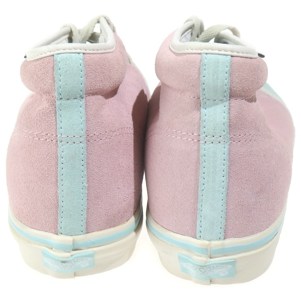 VANS(ヴァンズ) × MARC JACOBS CHUKKA BOOT マークジェイコブス チャッカ ブーツ スエード パステルカラー ミッドカットスニーカー ピンク/ライトブルー US11/29cm 5019876110