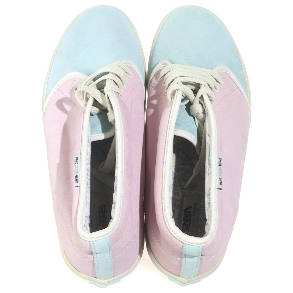 VANS(ヴァンズ) × MARC JACOBS CHUKKA BOOT マークジェイコブス チャッカ ブーツ スエード パステルカラー ミッドカットスニーカー ピンク/ライトブルー US9/27cm 5019876110