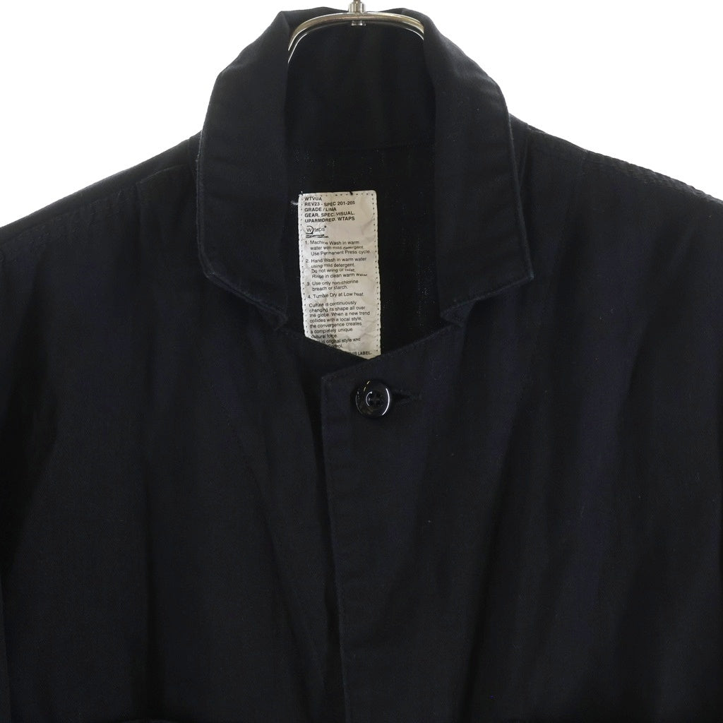 WTAPS(ダブルタップス) 06SS DOCTOR COAT 初期 ドクター ロングコートジャケット ブラック SPDT-JK-M03