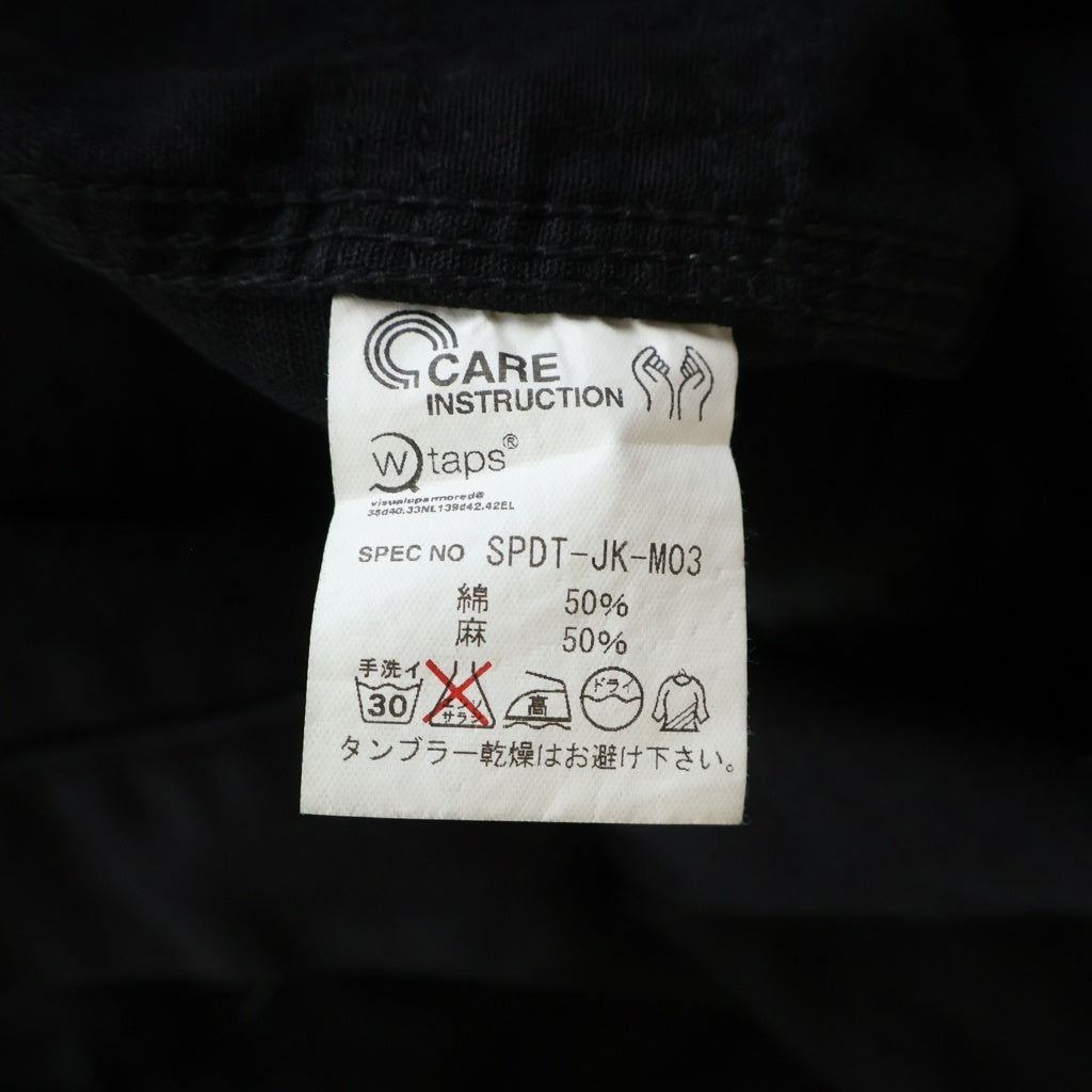 WTAPS(ダブルタップス) 06SS DOCTOR COAT 初期 ドクター ロングコートジャケット ブラック SPDT-JK-M03