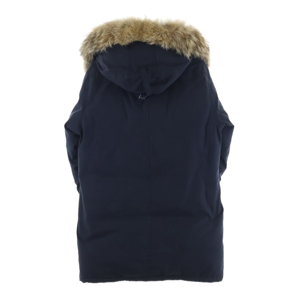 CANADA GOOSE(カナダグース) JASPER DOWN JACKET ジャスパー コヨーテファー フーデッド ダウンジャケット ブラック 3438JM