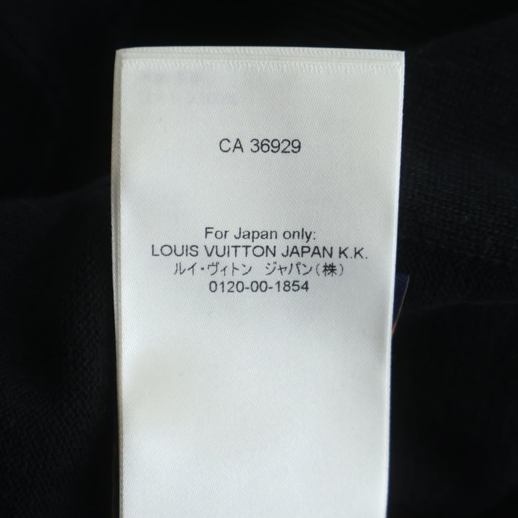 LOUIS VUITTON(ルイヴィトン) 24AW エンベリッシュド コットンカーディガン ブラック RM242MM HRN25W