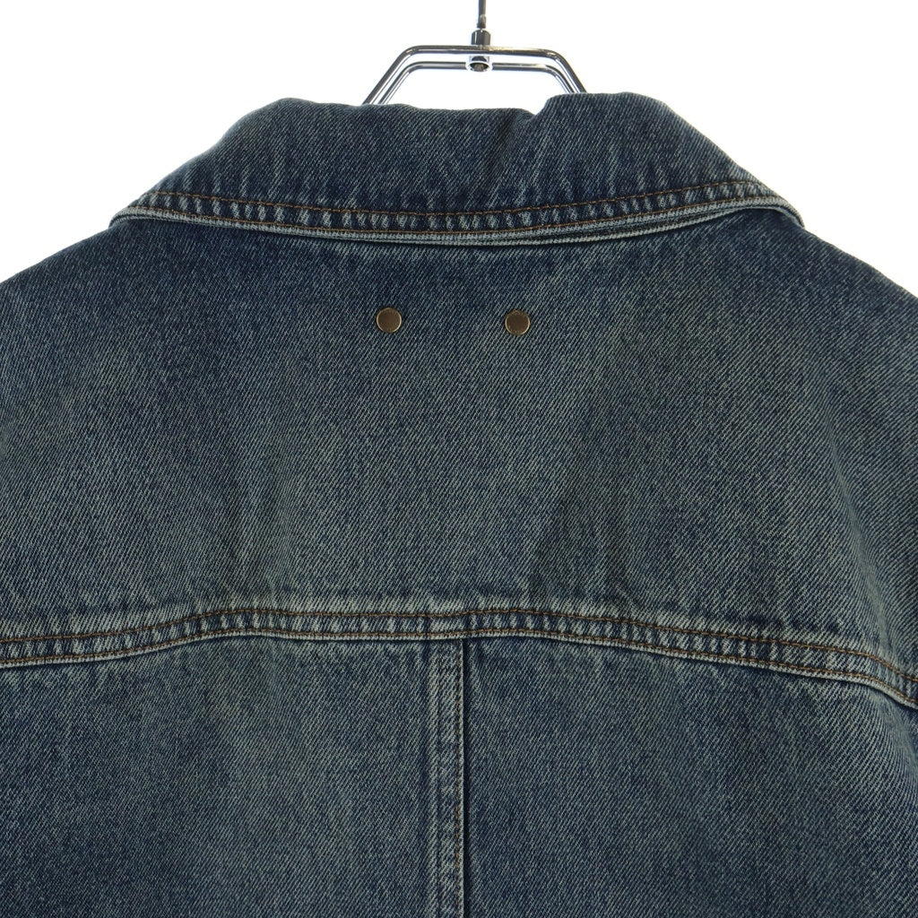LOUIS VUITTON(ルイヴィトン) 23AW モノグラム ジップアップ ワークウェア デニムジャケット インディゴ RM232Q Y38 HPA46W