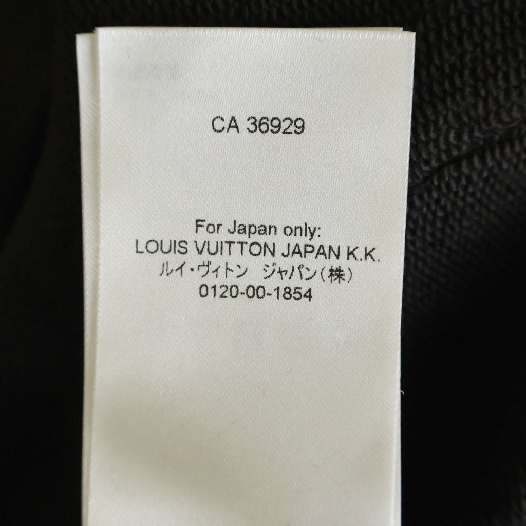 LOUIS VUITTON(ルイヴィトン) 25SS パール エンベリッシュド プルオーバースウェットパーカー フーディ ブラウン RM251M ZA8 HSY92W