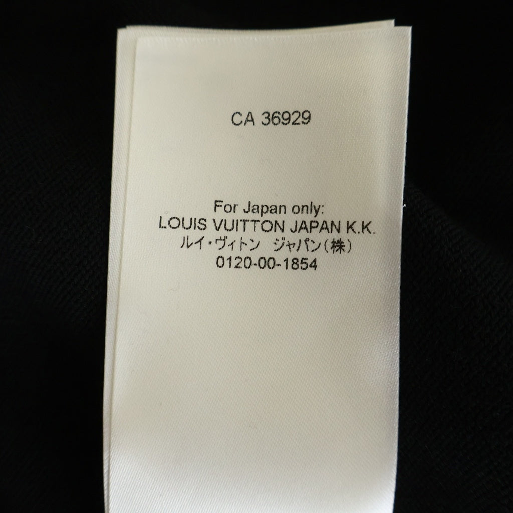 LOUIS VUITTON(ルイヴィトン) 24AW アメリカズカップ エンベリッシュド クルーネック 半袖Tシャツ カットソーブラック RM242MH OY8 HRN57W