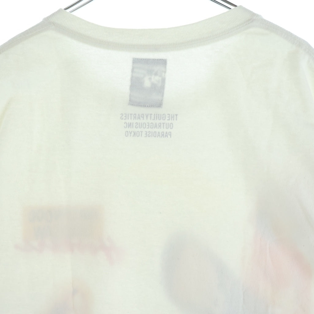 WACKO MARIA(ワコマリア) Hollywood Chainsaw Hookers ハリウッドチェーンソーホーカーズ フロントフォトプリント 半袖Tシャツ カットソー ホワイト