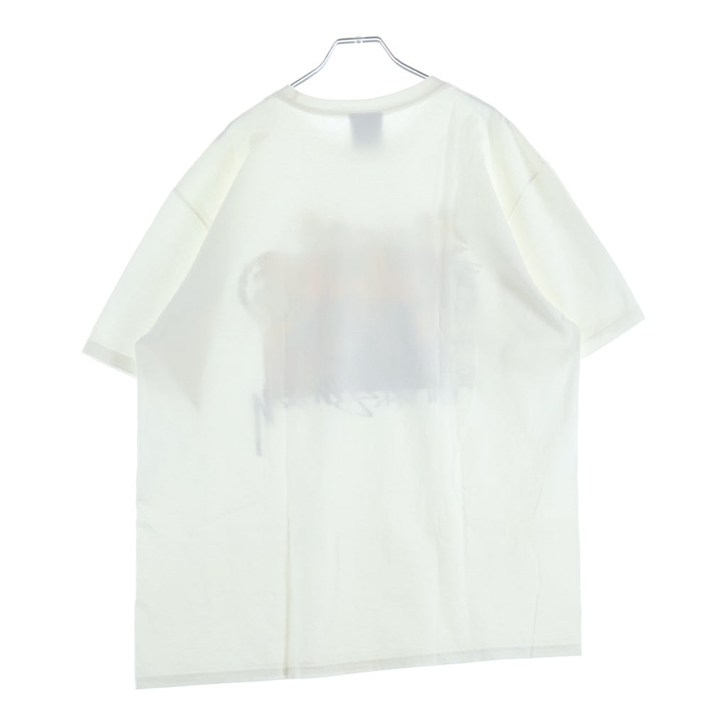 STUSSY(ステューシー) ×DENIM TEARS Annie Lee Tee デニムティアーズ アニーリー フロントプリント 半袖Tシャツ カットソー ホワイト
