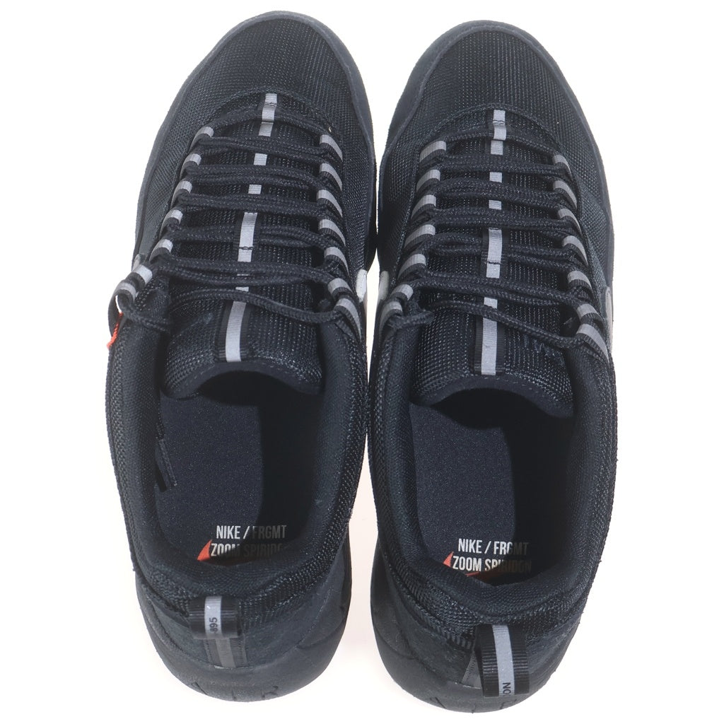 NIKE(ナイキ) ×Fragment AIR ZOOM SPIRIDON SP フラグメント エアズームスピリドン ローカットスニーカー ブラック US9.5/27.5cm HF5455-001