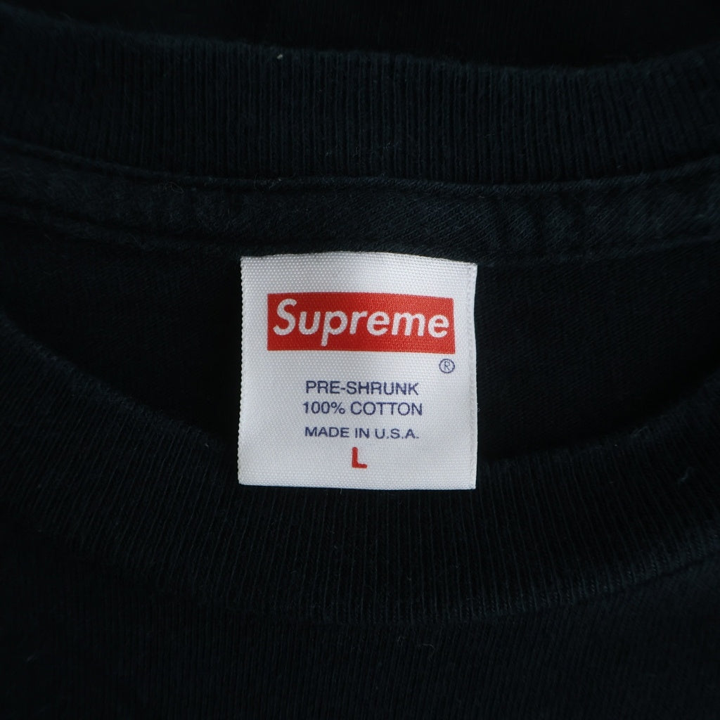 SUPREME(シュプリーム) Hellraiser Pinhead Tee ヘルレイザー ピンヘッド 両面プリント 半袖Tシャツ カットソー ブラック