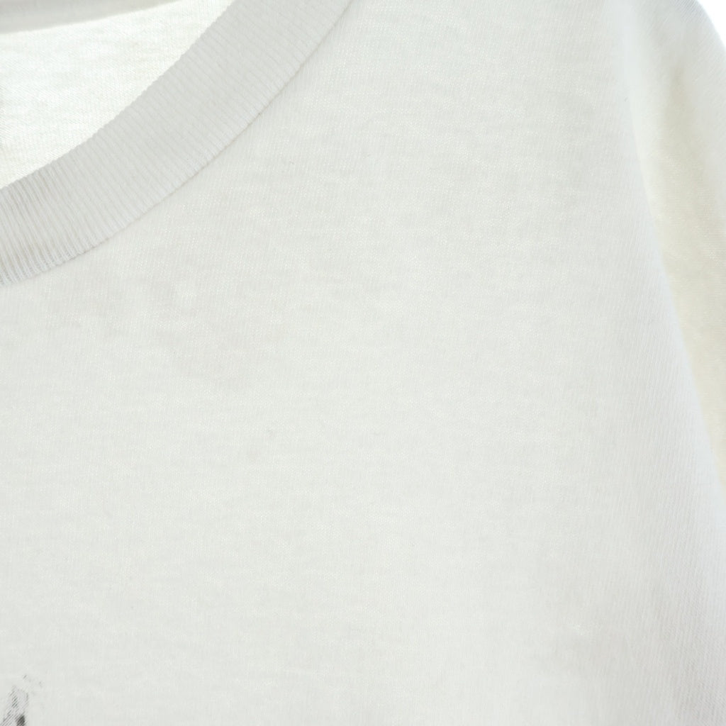 WACKO MARIA(ワコマリア) Bob Marley ボブマーリー フロントフォトプリント 半袖Tシャツ カットソー ホワイト