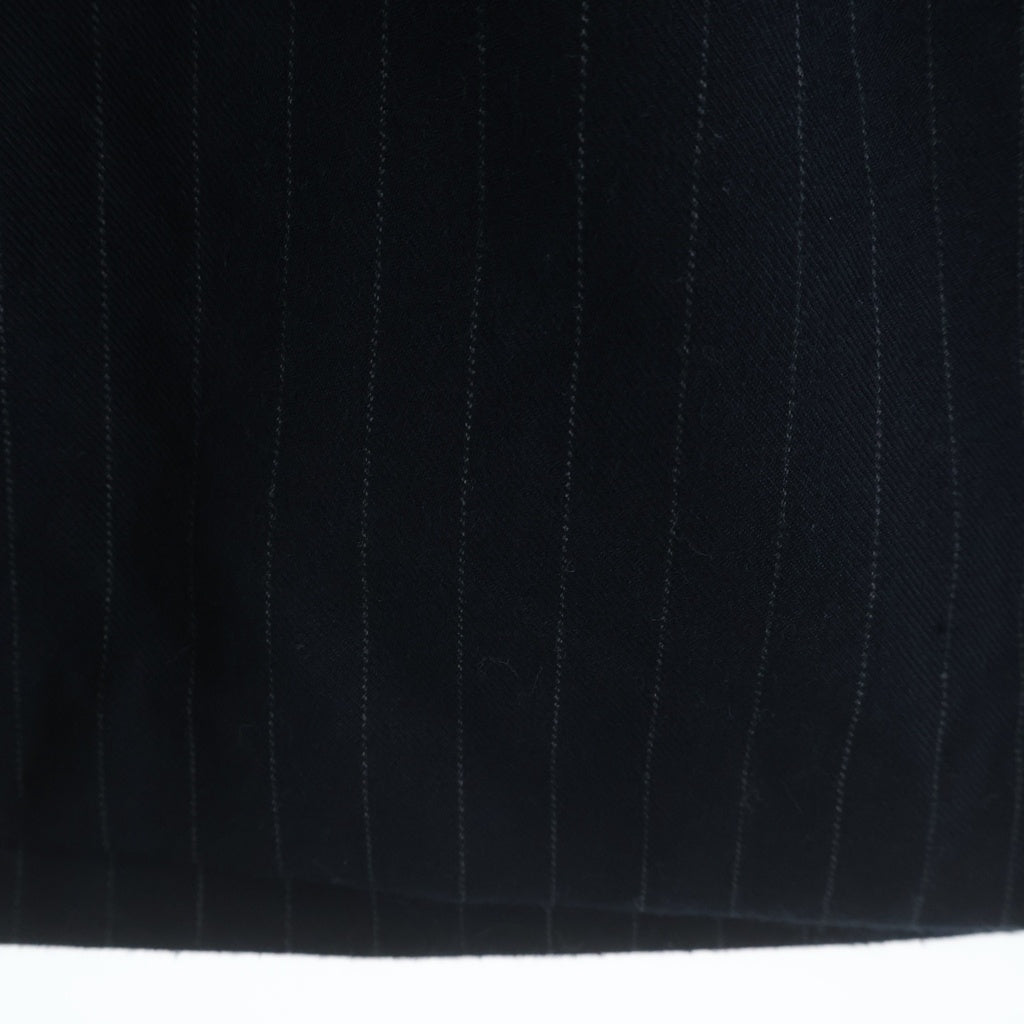 STUSSY(ステューシー) 24SS Volume Pleated Short Stripe ボリュームプリーツドショートストライプパンツ ショーツ ネイビー