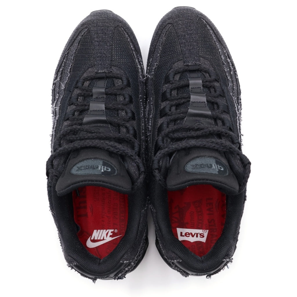 NIKE(ナイキ) ×LEVI'S AIR MAX 95 OG DENIM BLACK リーバイス エアマックス95 デニム ローカットスニーカー ブラック US10.5/28.5cm HM4743-001