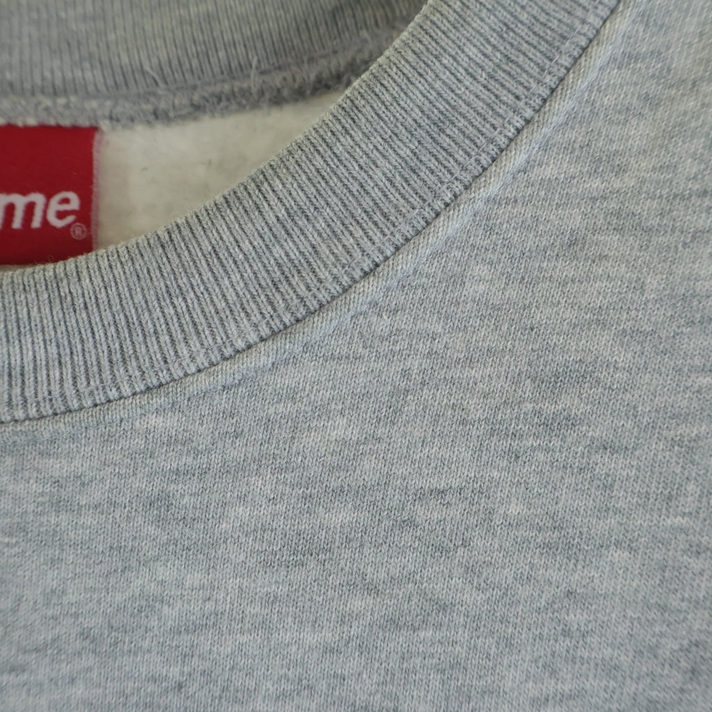 SUPREME(シュプリーム) 20AW Big Arc Crewneck ビッグアーチロゴ刺繍 クルーネック スウェット トレーナー グレー