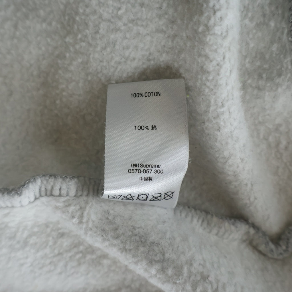 SUPREME(シュプリーム) 20AW Big Arc Crewneck ビッグアーチロゴ刺繍 クルーネック スウェット トレーナー グレー