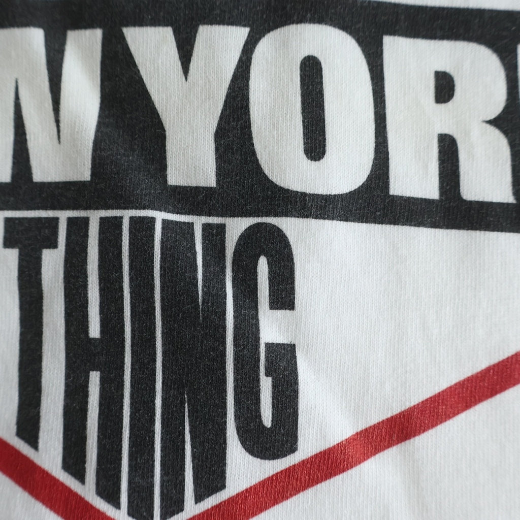 SUPREME(シュプリーム) 05SS × aNYthing A New York Thing Tee エニシング ア・ニューヨーク・シングス フロントプリント クルーネック 半袖Tシャツ カットソー ホワイト
