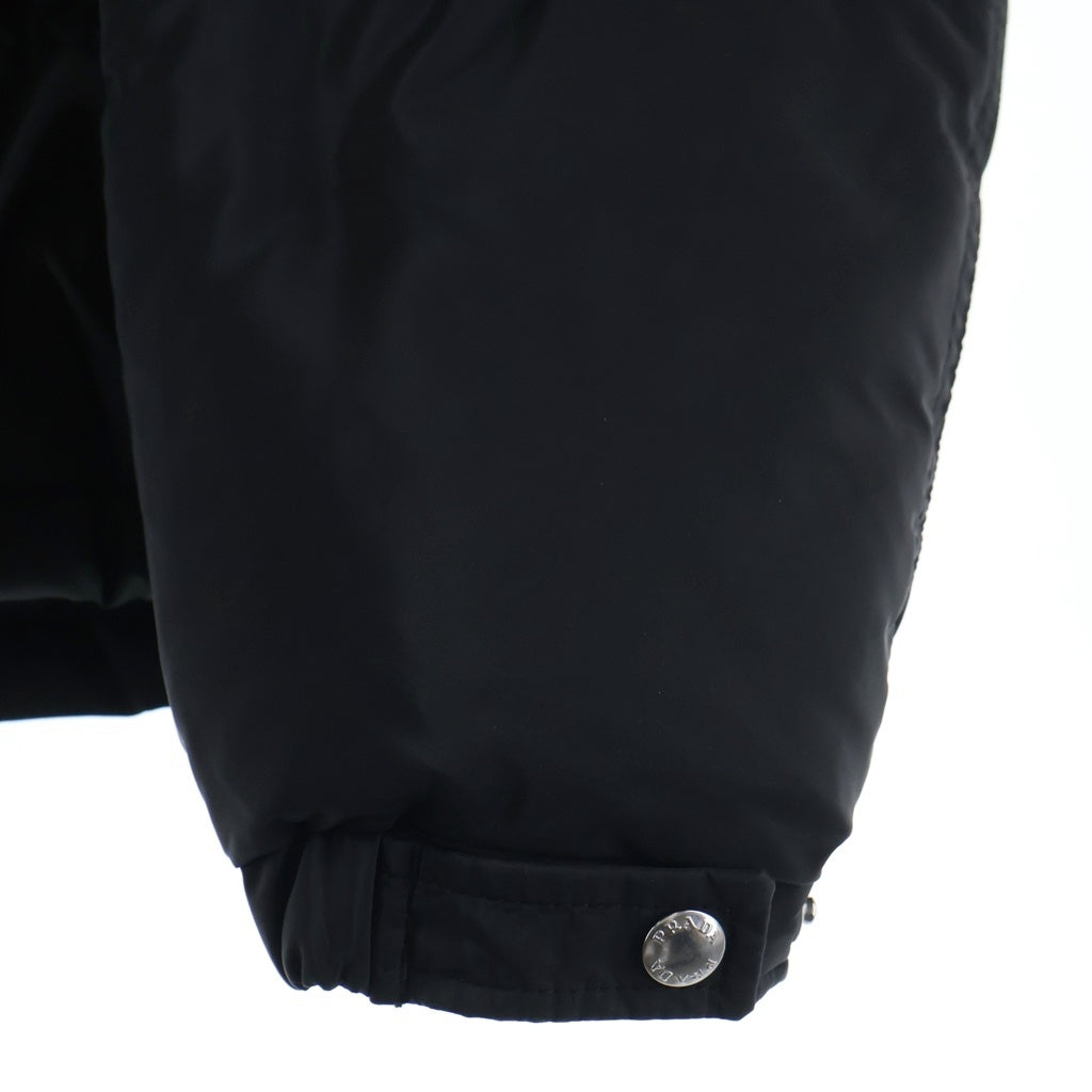 PRADA(プラダ) PIUMINO Jacket トライアングルロゴ パッチ ダウンジャケット ブラック SGH070