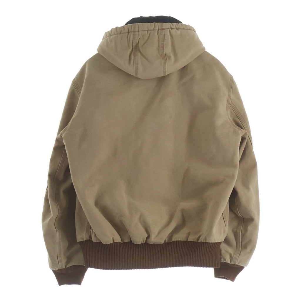 CARHARTT(カーハート) ACTIVE JACKET アクティブ 中綿 ダック ジップアップ フード ジャケット ブラウン