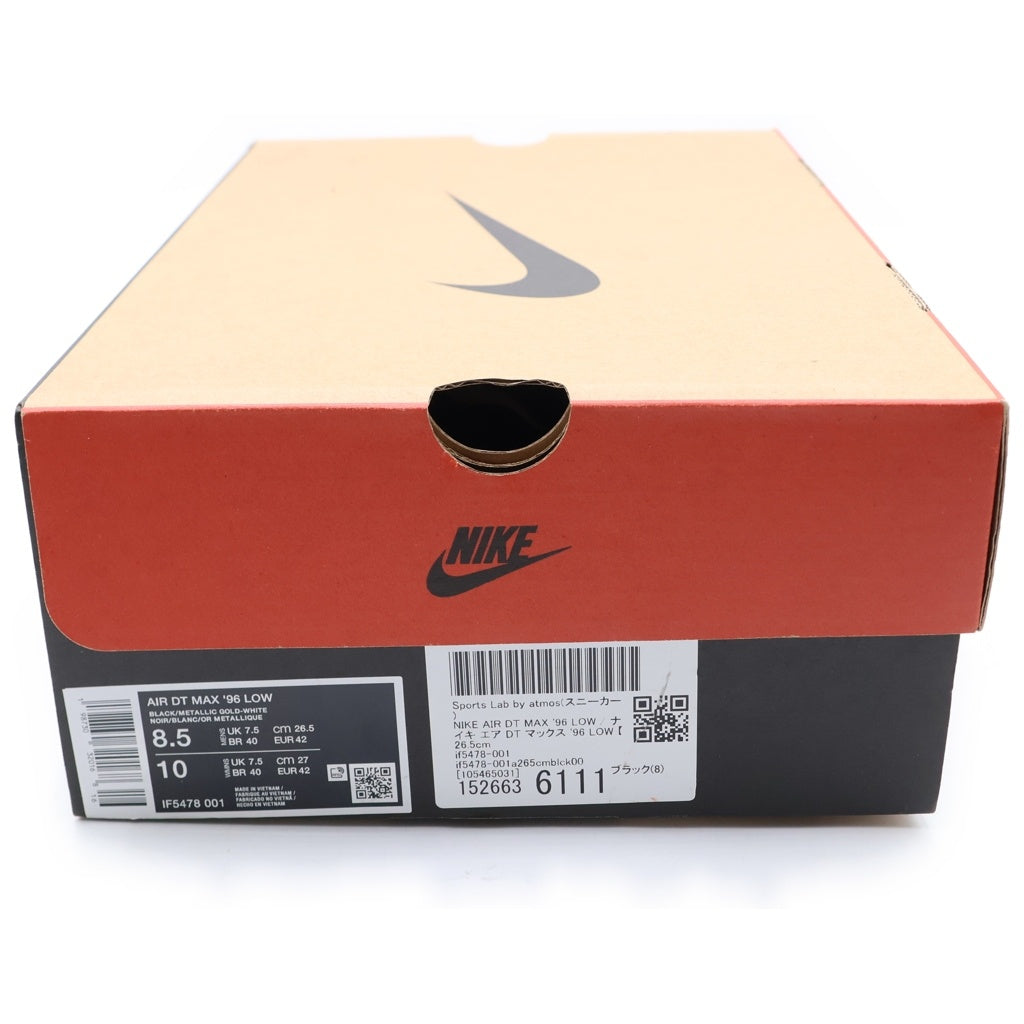 NIKE(ナイキ) Air DT Max 96 Low エアマックス 96 ローカットスニーカー ブラック/ホワイト US8.5/26.5 IF5478-001