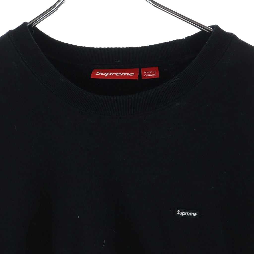 SUPREME(シュプリーム) 25AW Small Box Crewneck スモールボックス ロゴ クルーネック スウェットトレーナー ブラック
