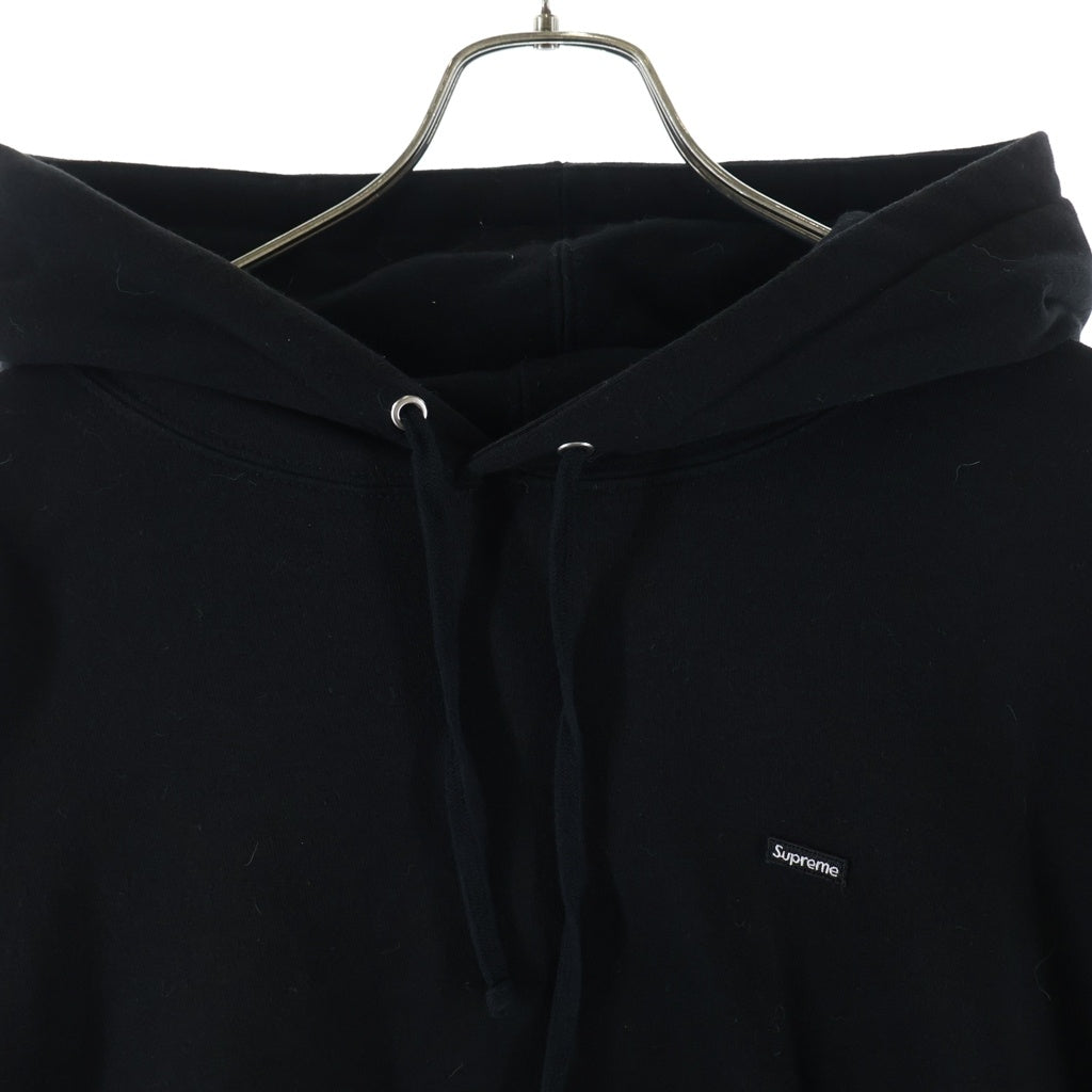 SUPREME(シュプリーム) 25SS Small Box Hooded Sweatshirt スモールボックス ロゴ プルオーバースウェットパーカー フーディ ブラック