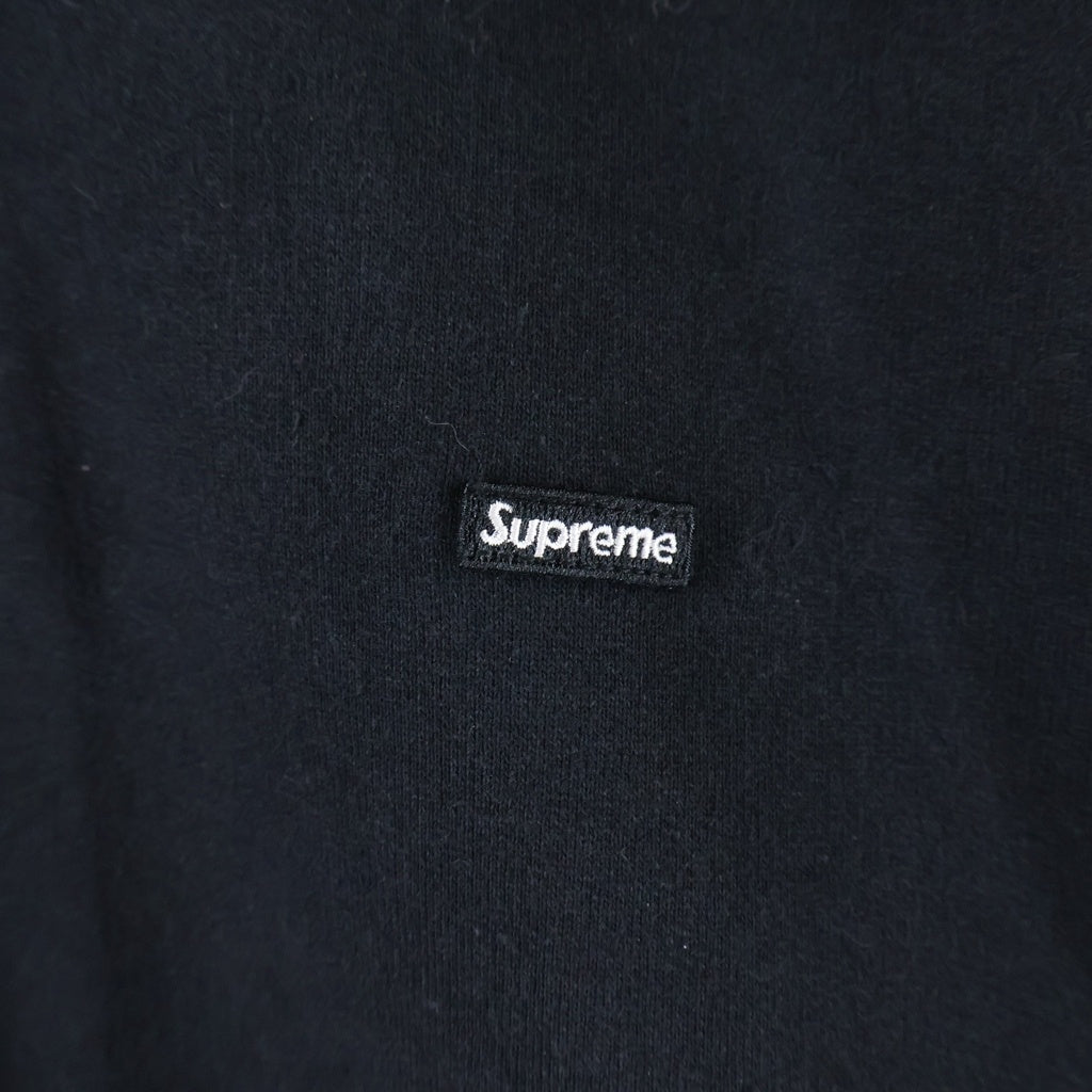 SUPREME(シュプリーム) 25SS Small Box Half Zip Pullover スモールボックス ロゴ ハーフジップ プルオーバースウェットトレーナー ブラック